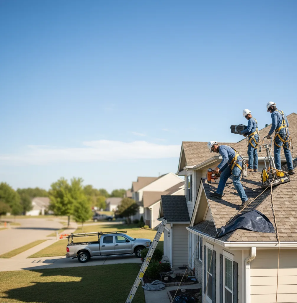 Roof Repair in Cushing